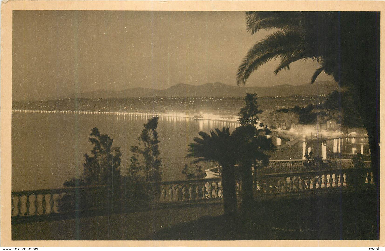 CPA Nice Feerie Nocturne