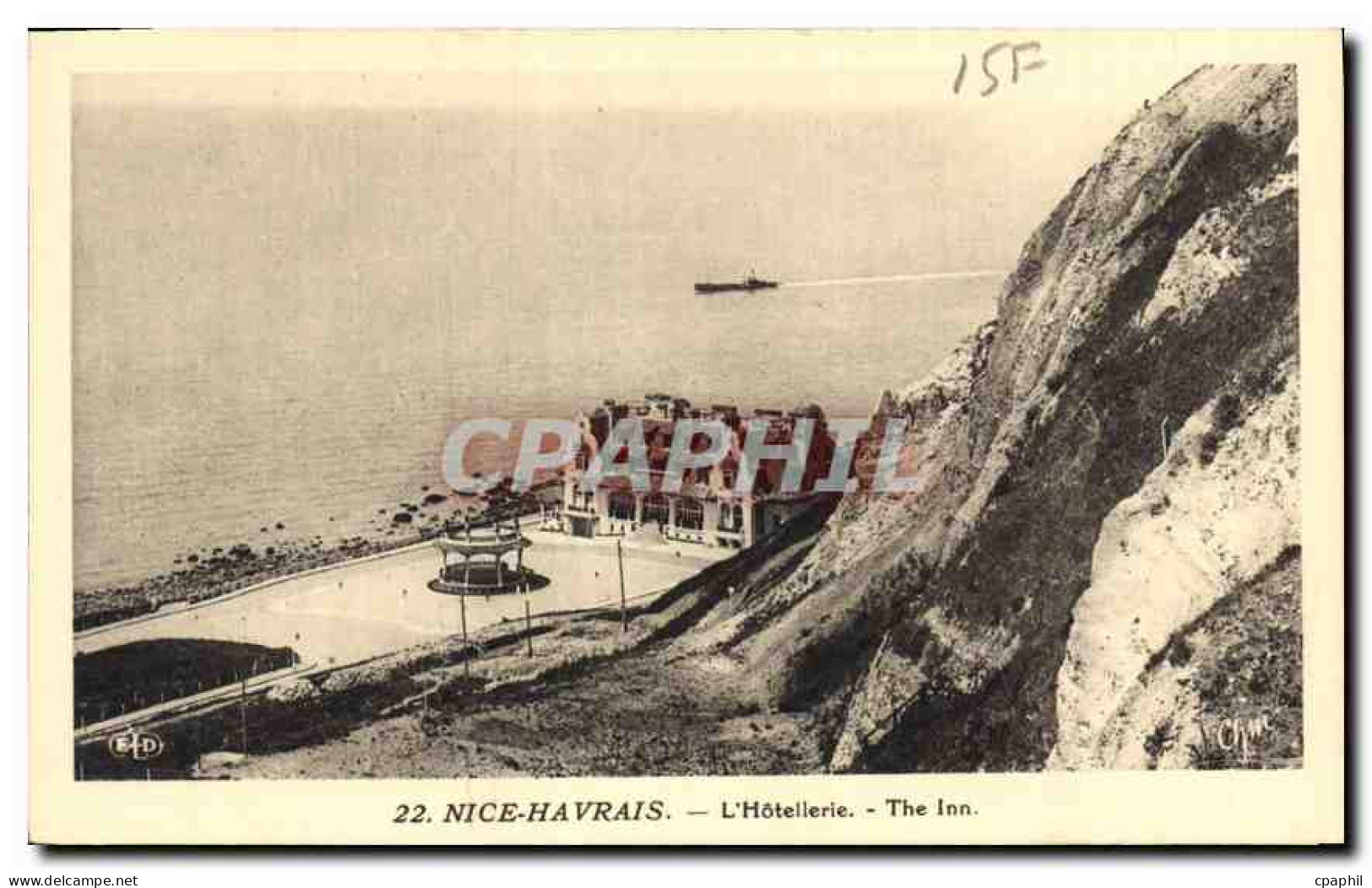 CPA Nice Havrais L'Hotellerie