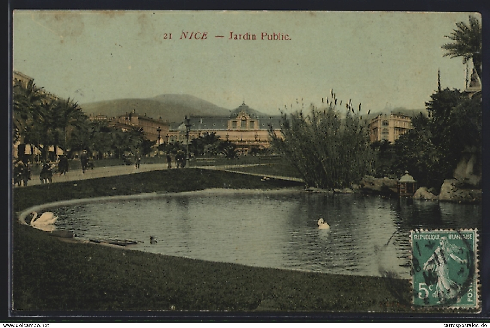 CPA Nice, Jardin Public