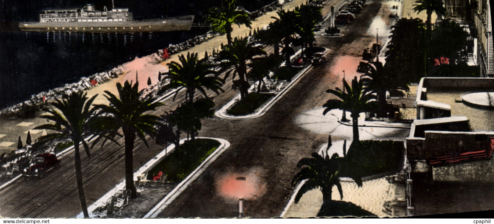 CPA Nice La Nuit