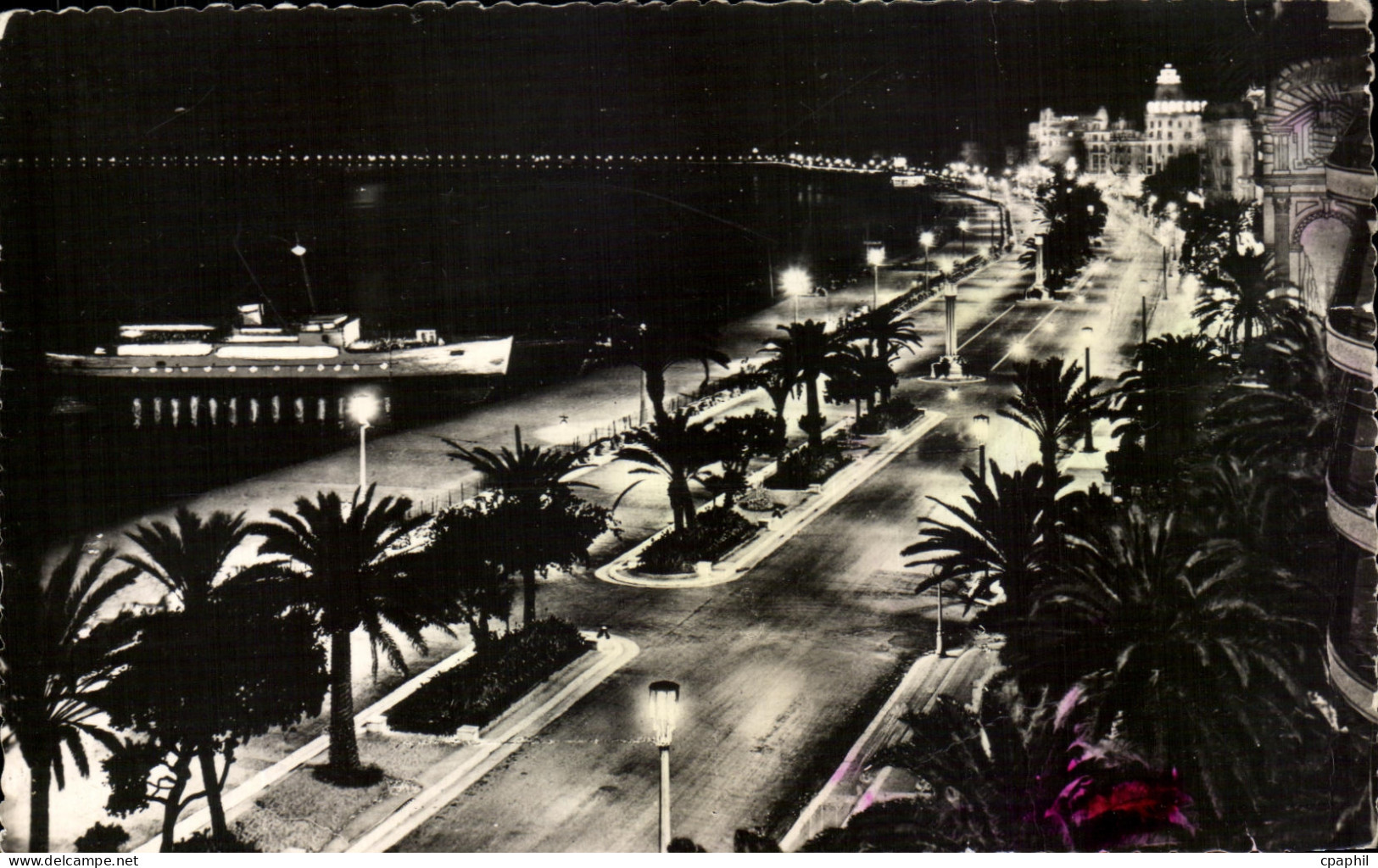 CPA Nice La Nuit