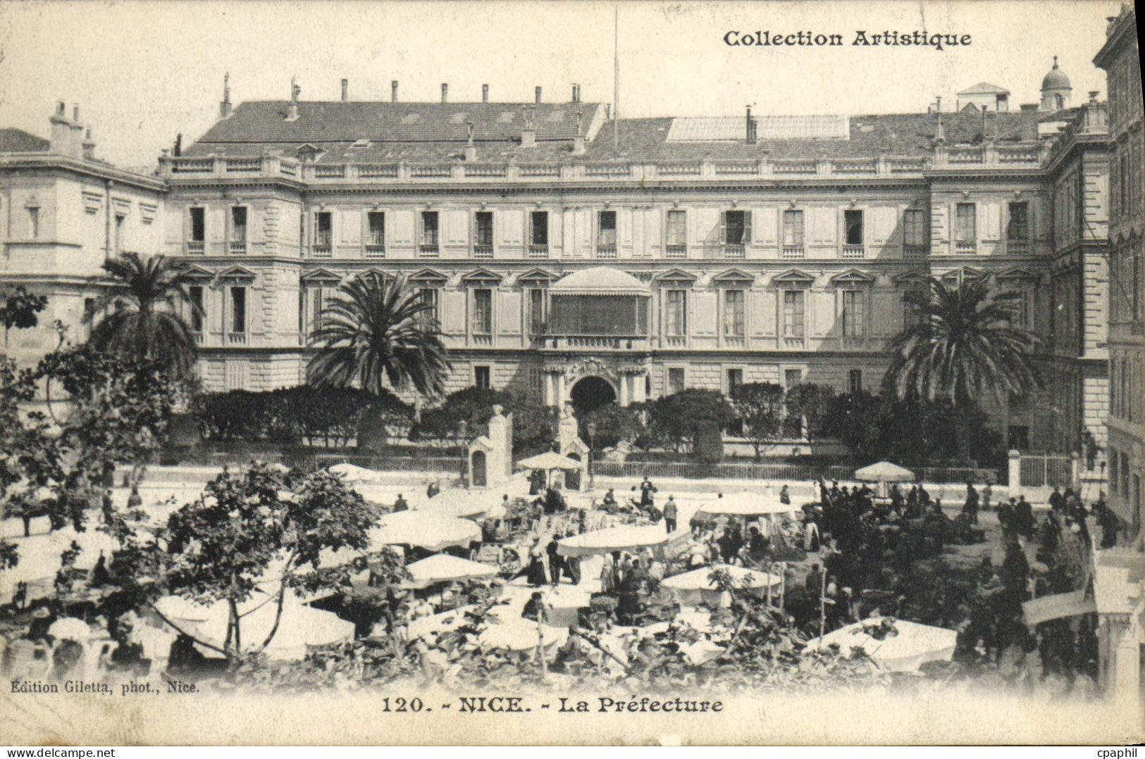 CPA Nice La Precture marche