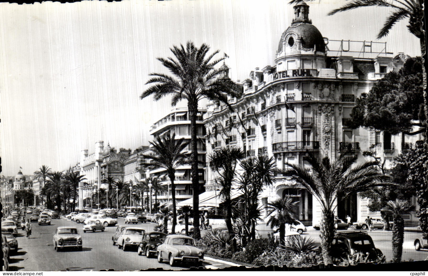 CPA Nice La Promenode des Anglais Le Ruhi