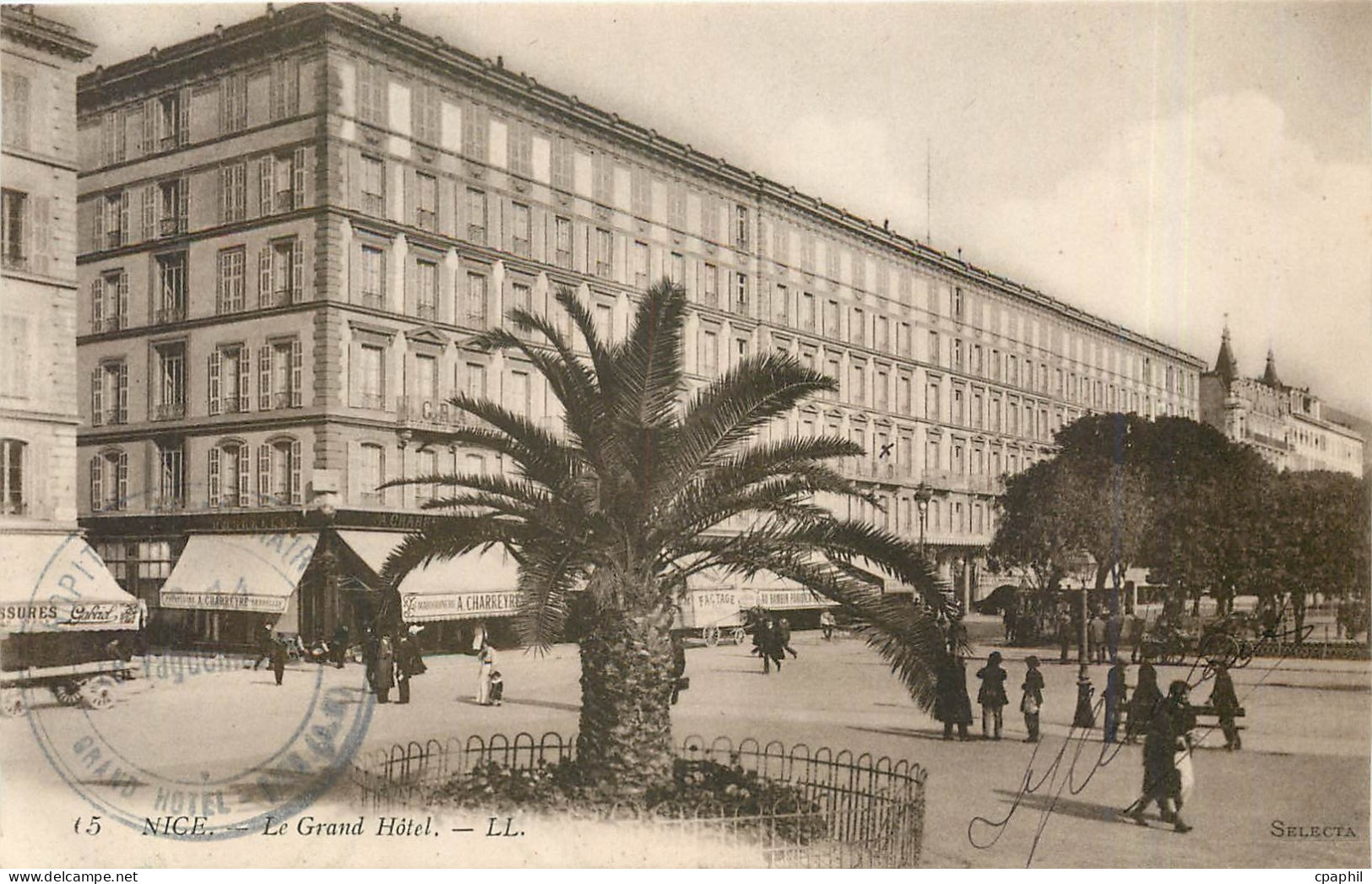 CPA Nice Le Grand Hotel