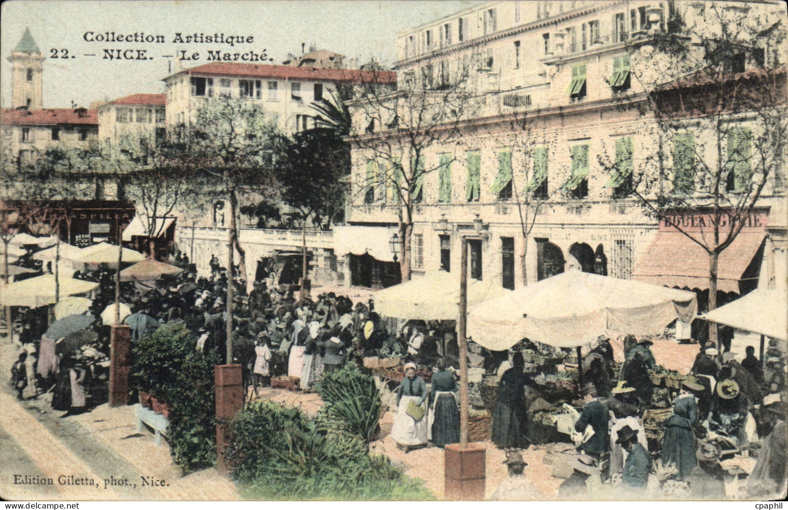 CPA Nice le Marché