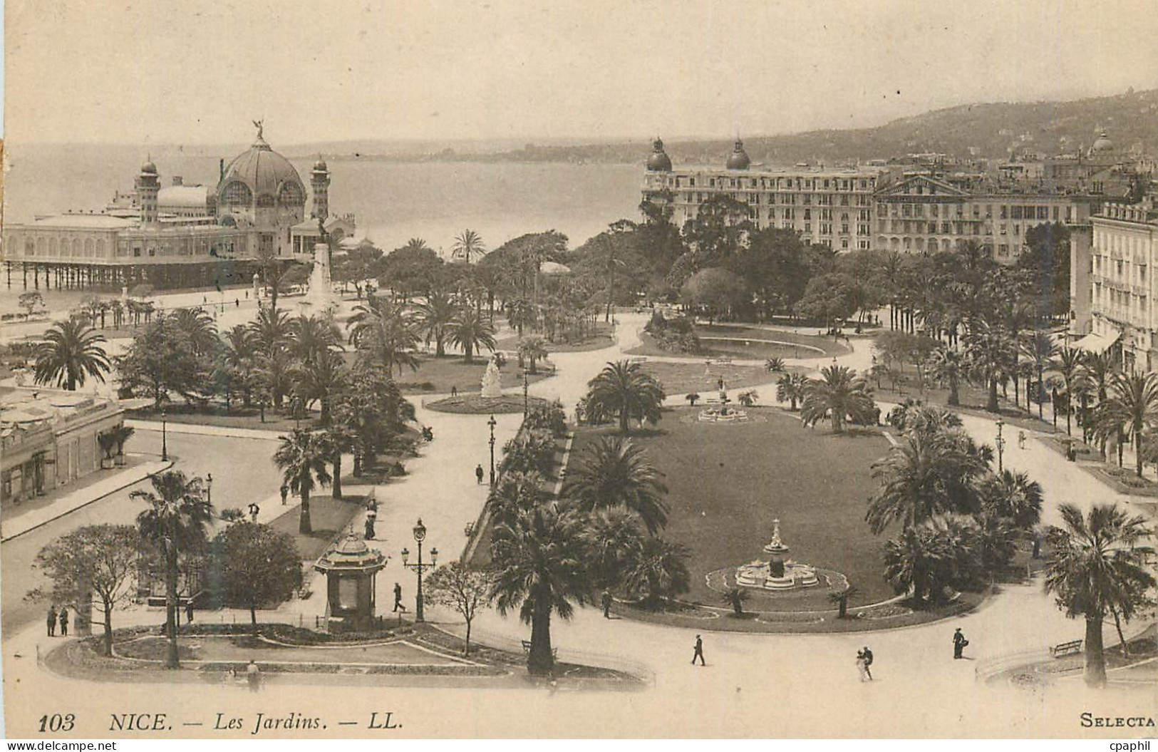 CPA Nice les Jardins