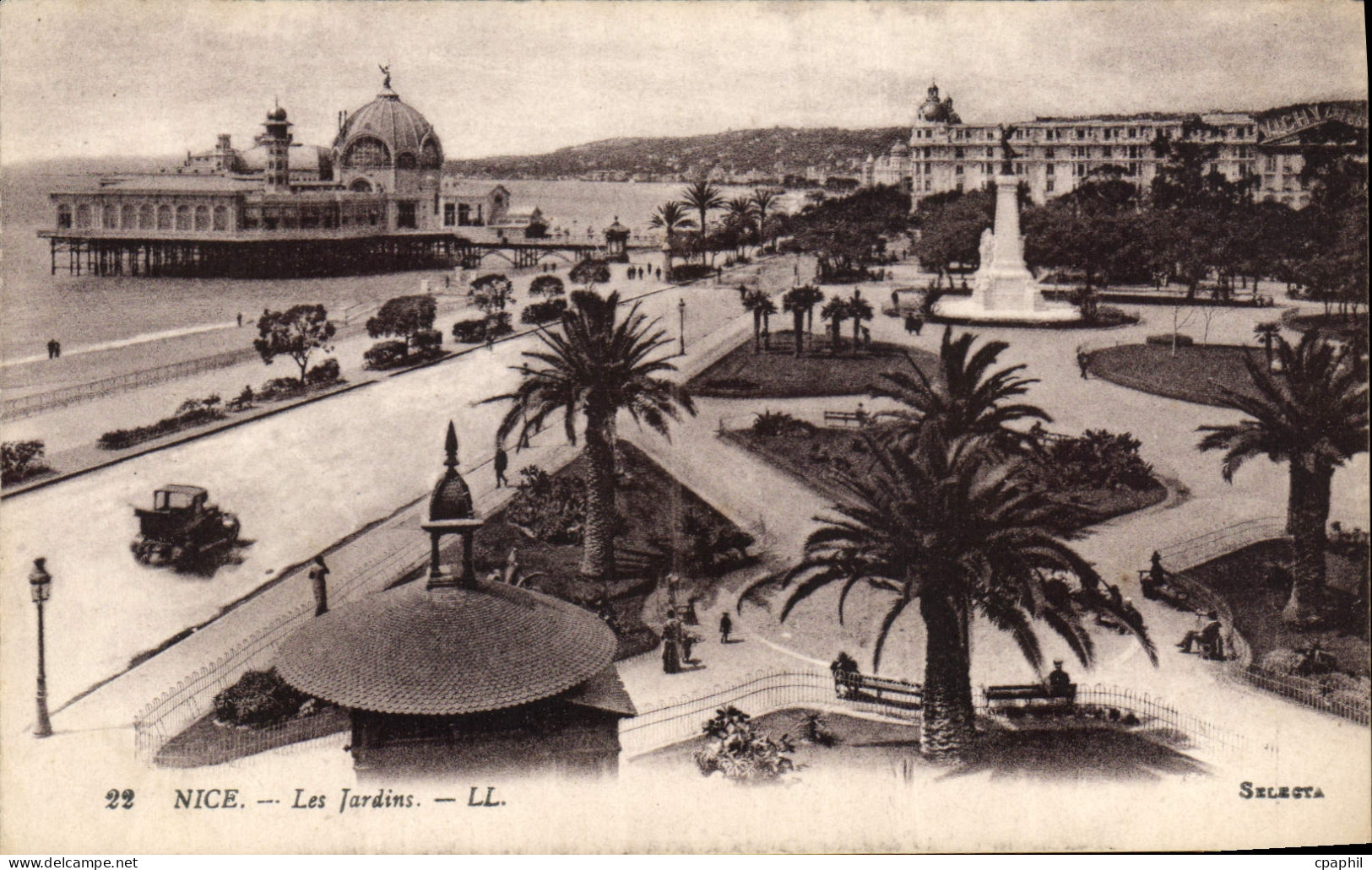 CPA Nice Les Jardins