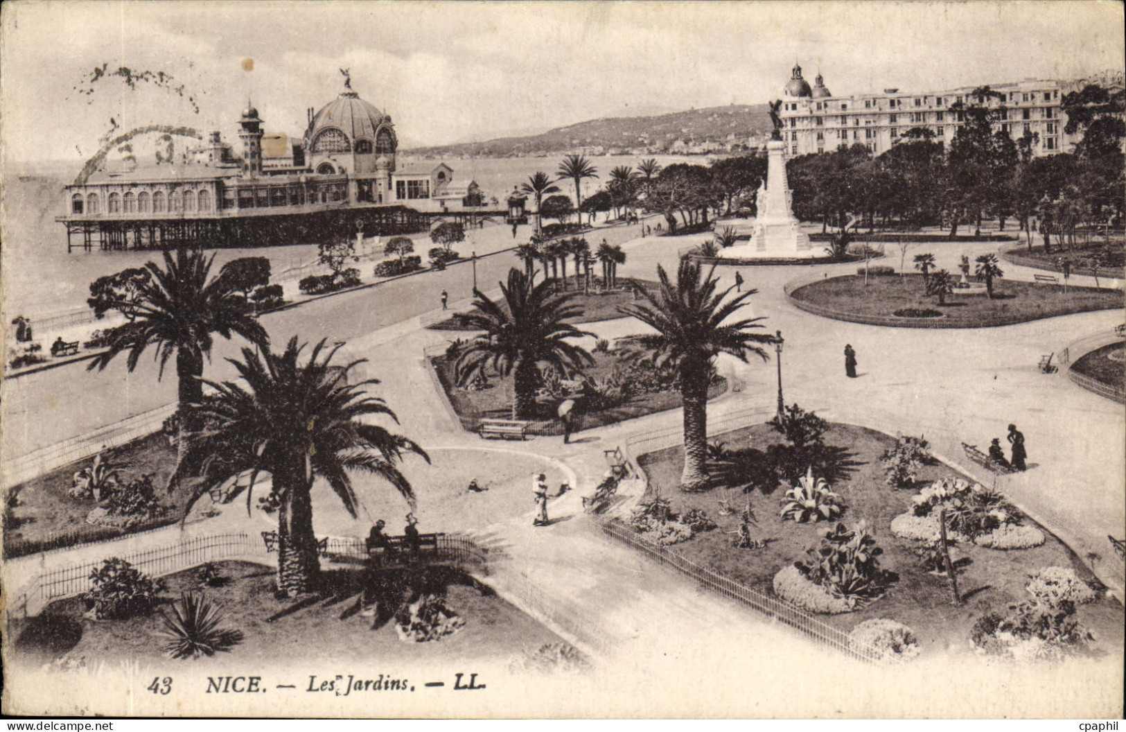 CPA Nice Les Jardins
