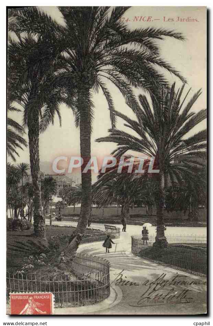 CPA Nice Les Jardins
