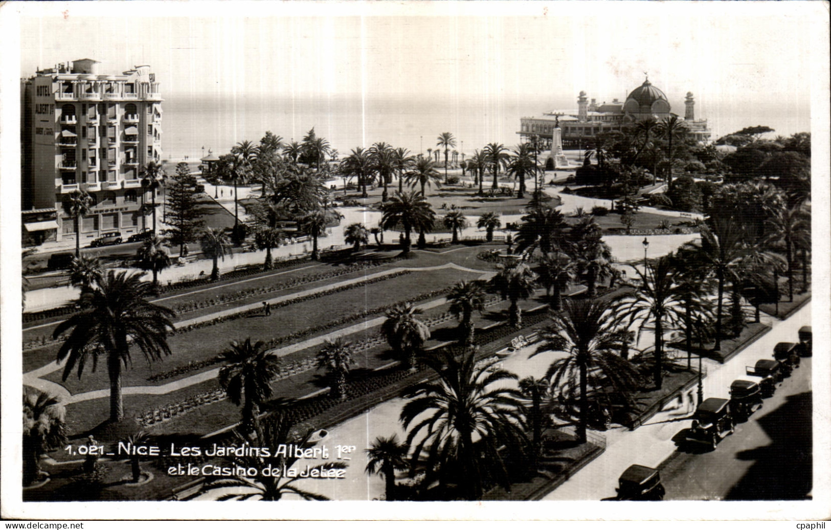 CPA Nice Les Jardins Albert et le Casino dela Jetee