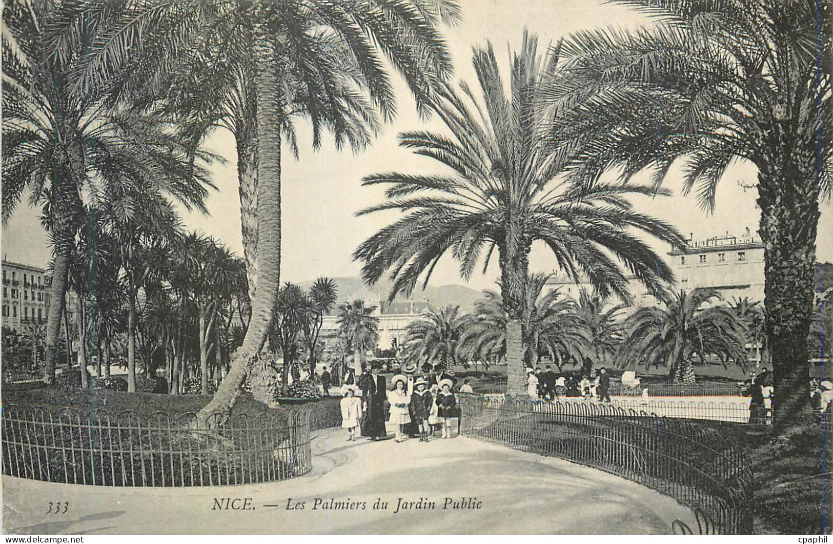 CPA Nice les Jardins du palmiers