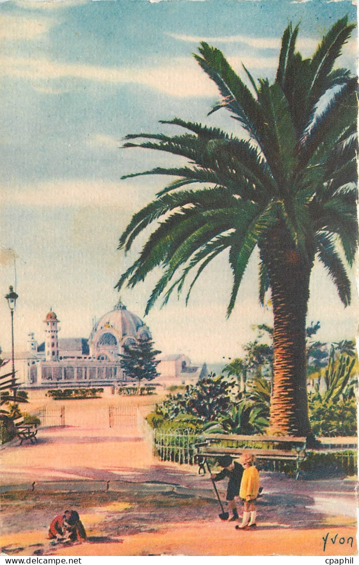 CPA NICE Les Jardins du Roi Albert 1er