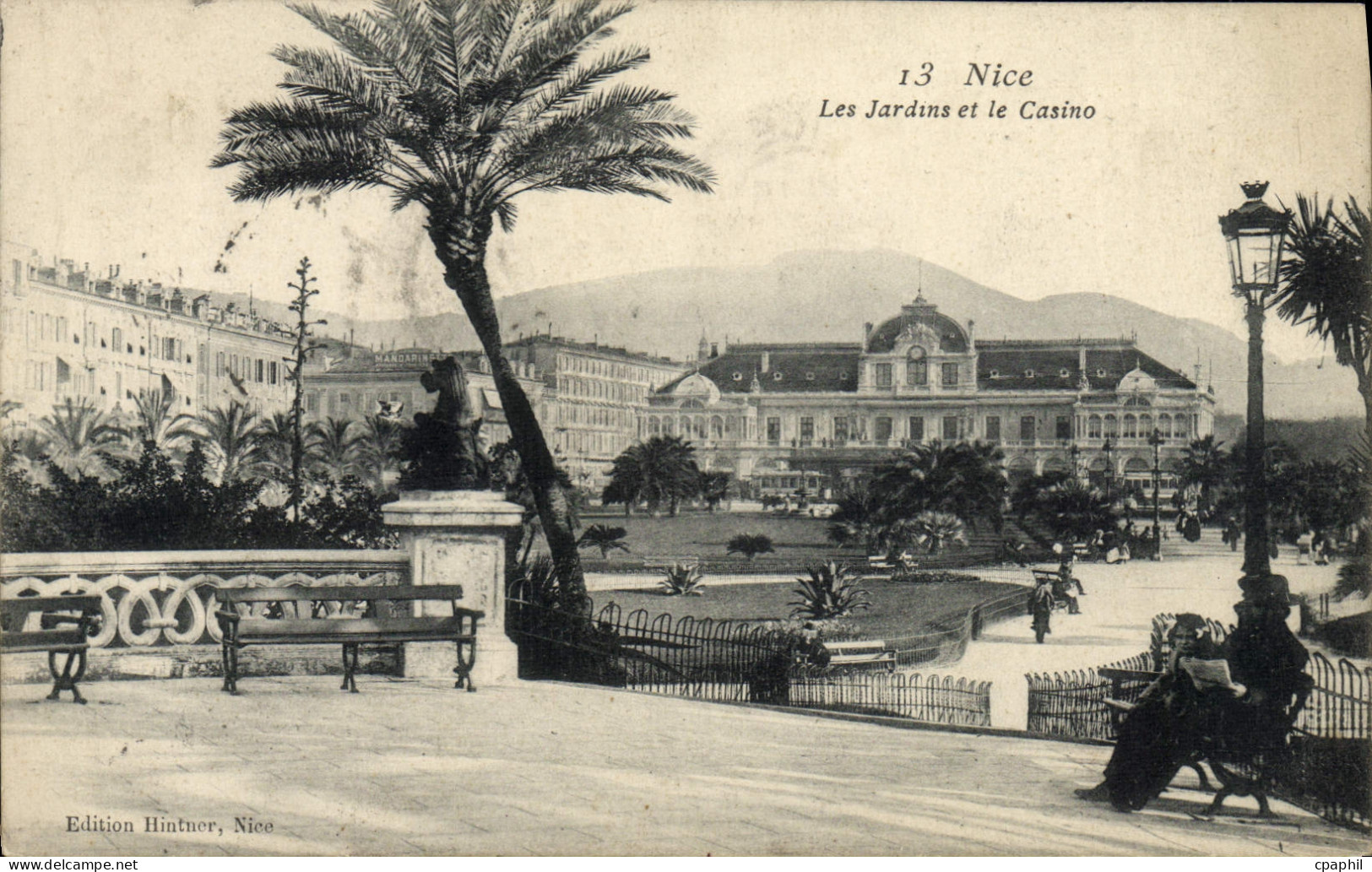 CPA Nice Les Jardins et le Casino