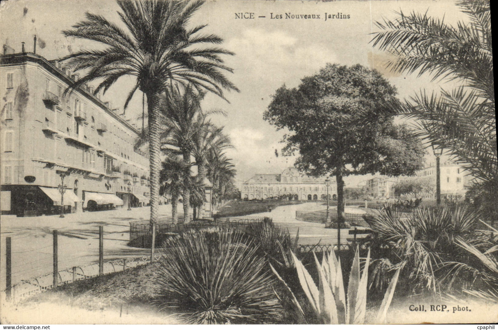 CPA Nice Les Nouveaux Jardins