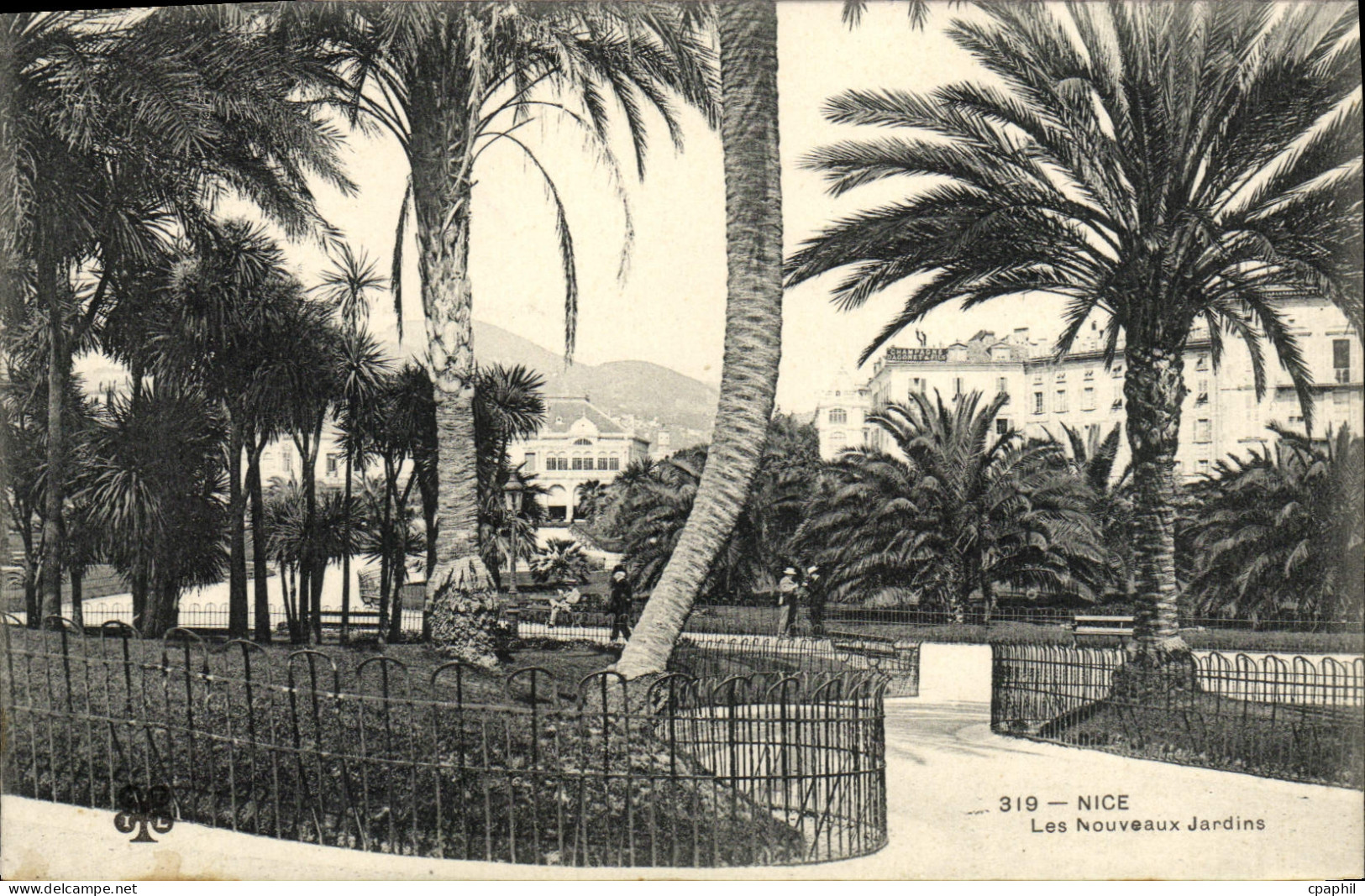 CPA Nice Les Nouveaux Jardins
