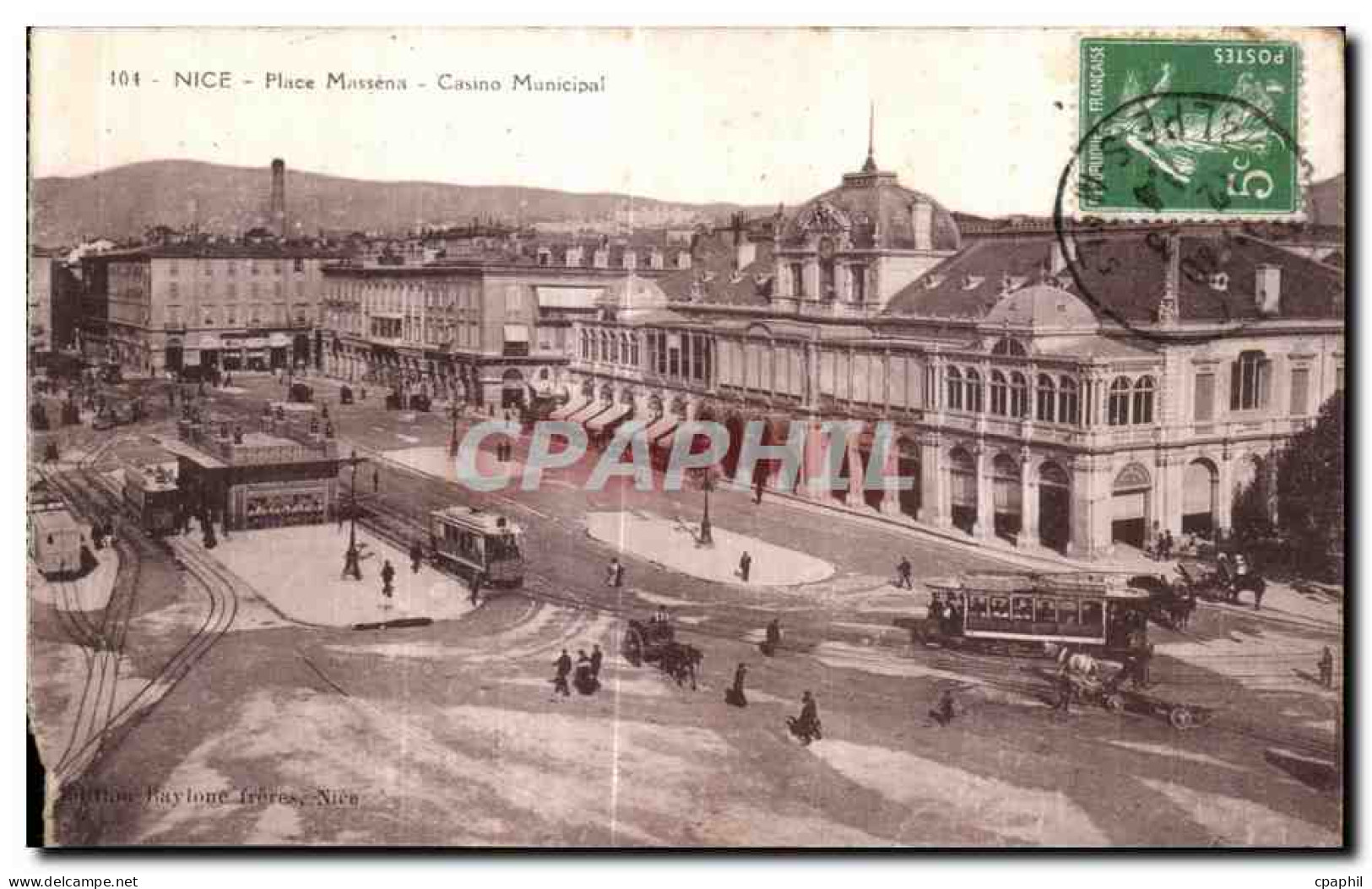 CPA Nice Place Massena Casino Municipal
