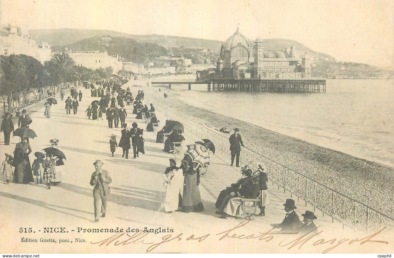 CPA Nice Promenade des Anglais