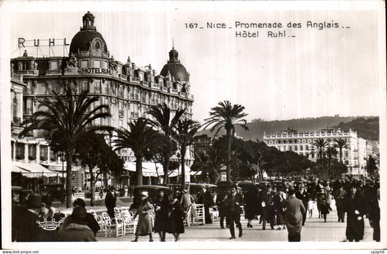CPA Nice Promenade des Anglais Hotel Ruhl