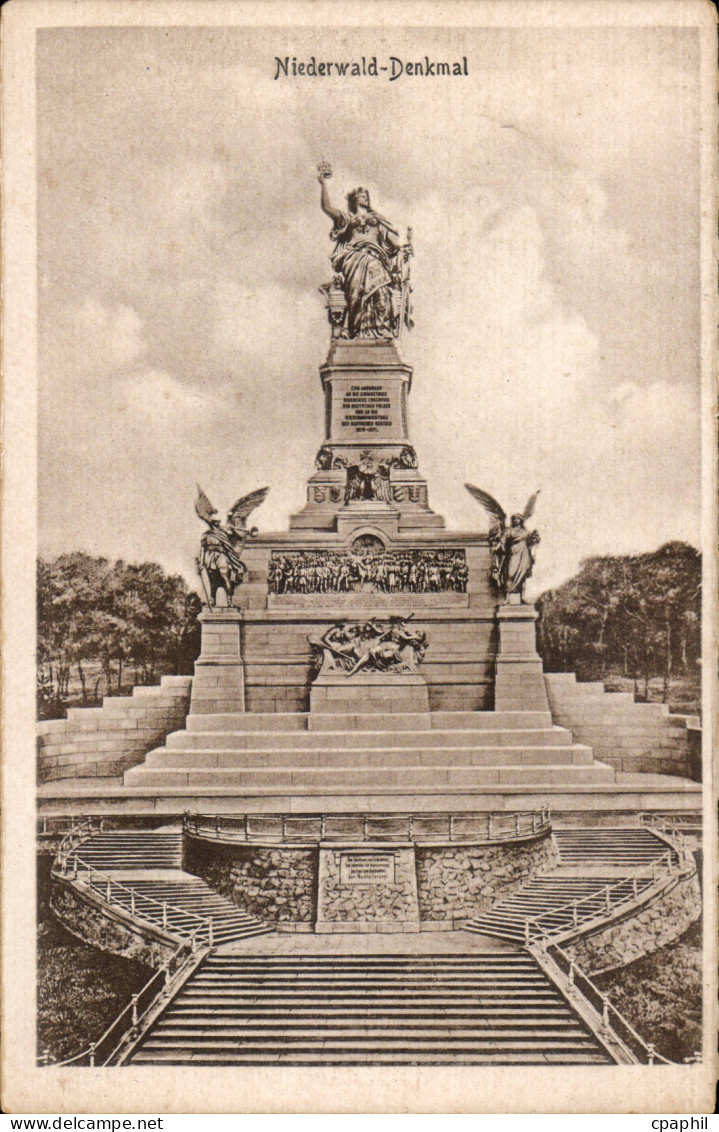 CPA Niederwald Denkmal