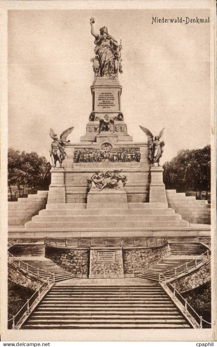 CPA Niederwald Denkmal