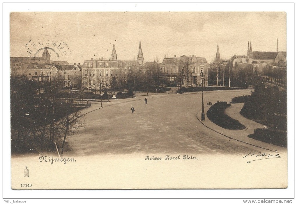CPA - NIJMEGEN - Keizer Karel Plein  //