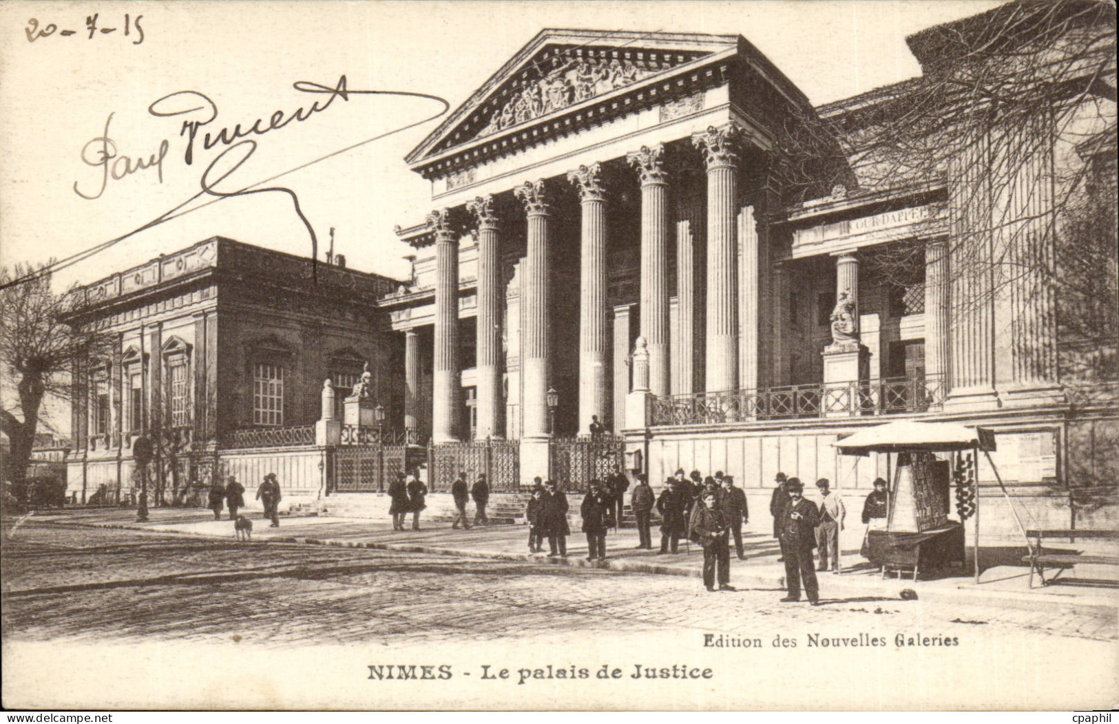 CPA Nimes Le palais de justice