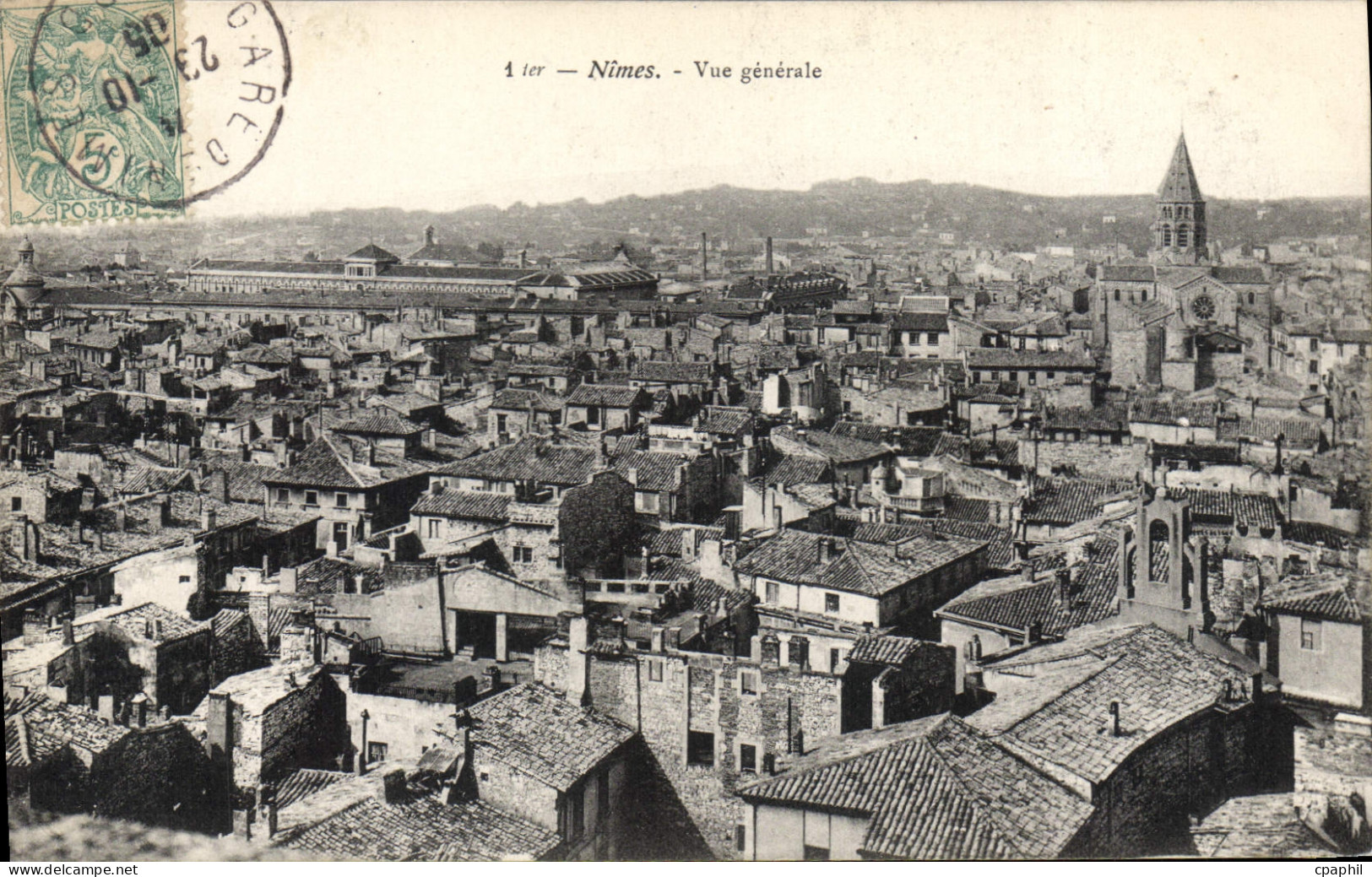 CPA Nimes Vue Generale