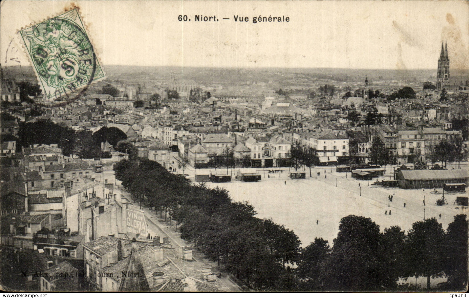 CPA Niort Vue generale