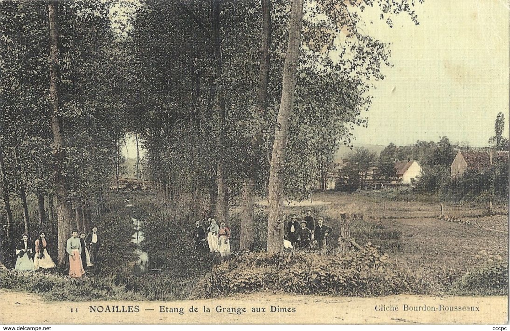 CPA Noailles Etang de la Grange aux Dîmes