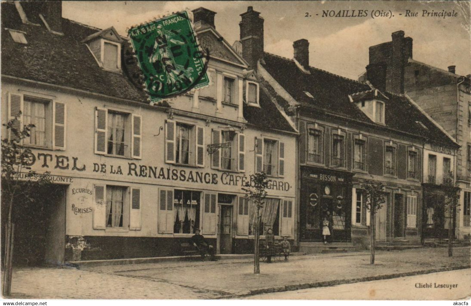 CPA NOAILLES Rue Principale (1207478)