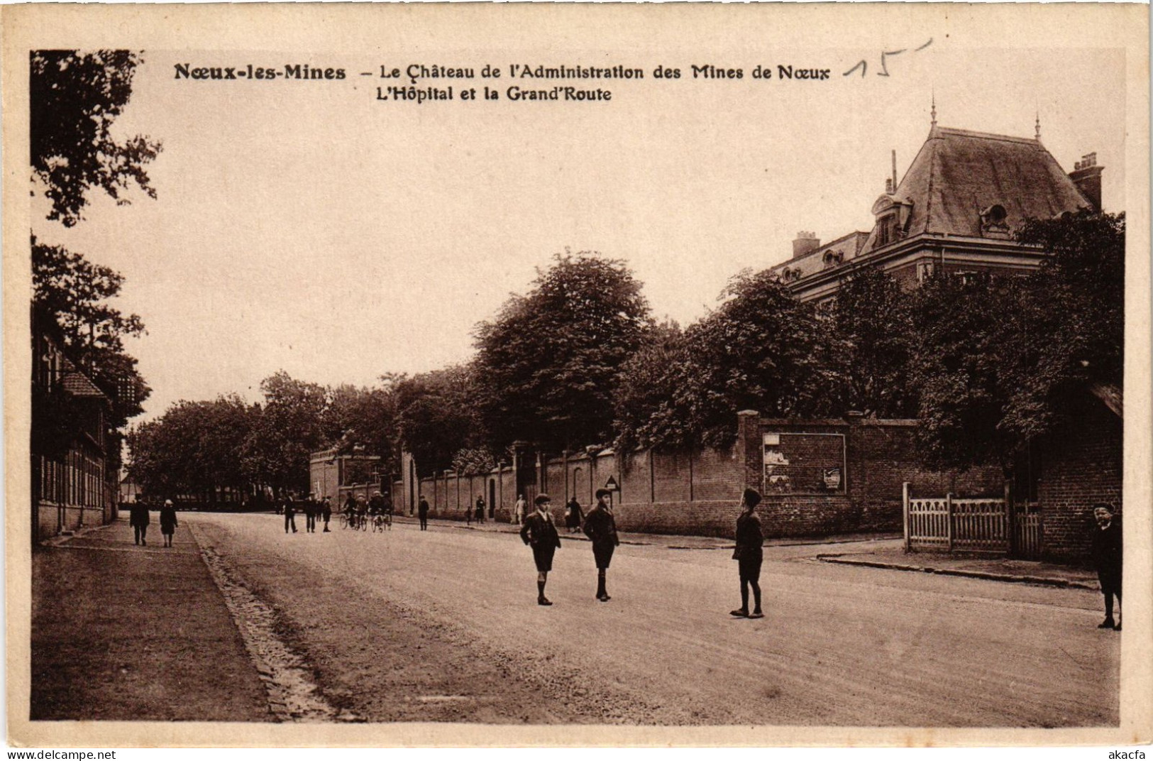 CPA Noeux-les-Mines Le Chateau de l'Administration des Mines (1279998)