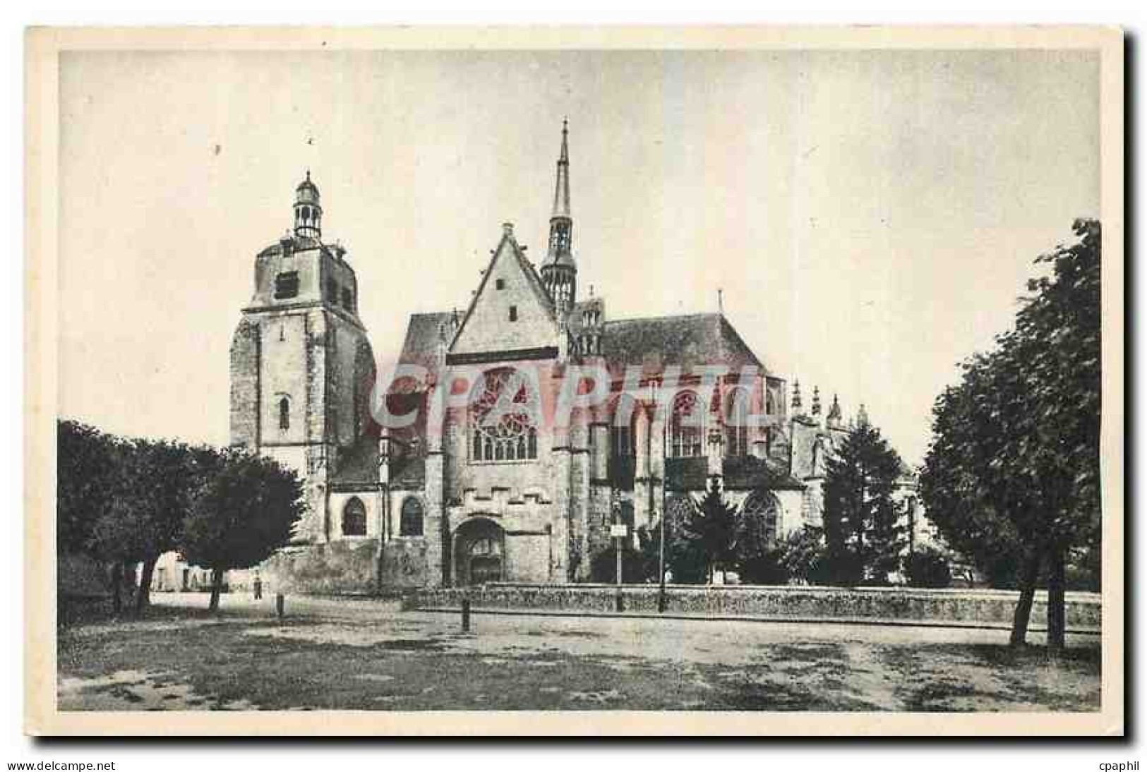 CPA Nogent le Roi E et L L'Eglise