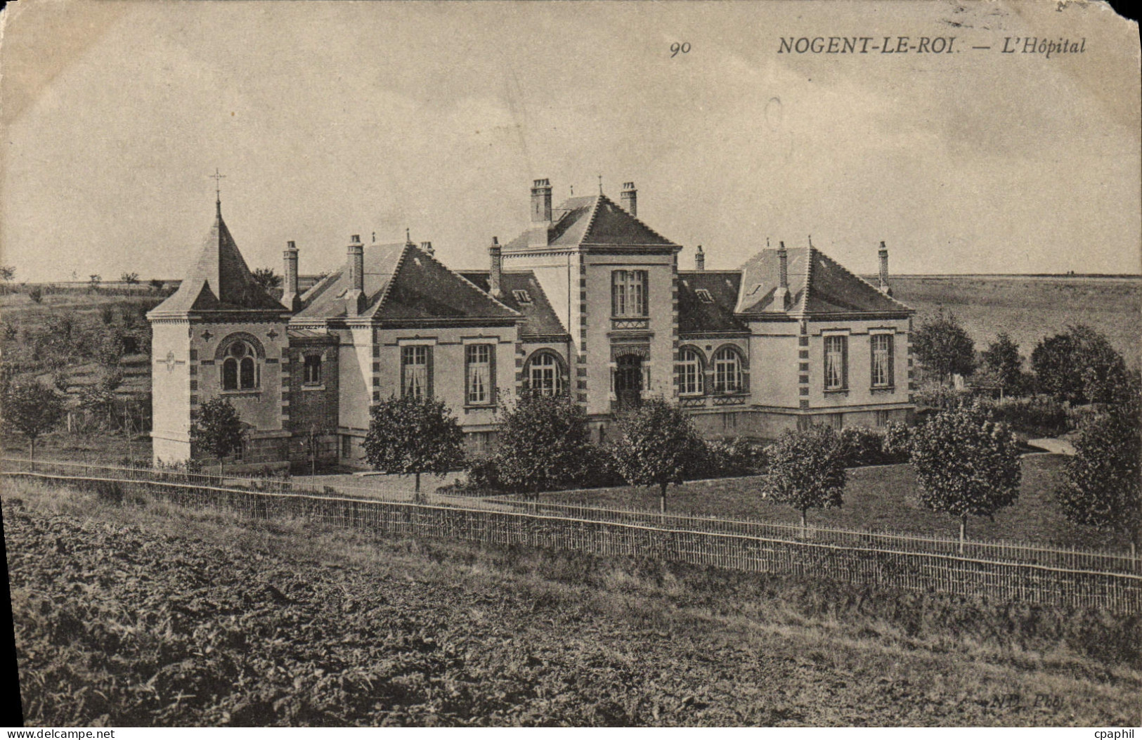 CPA Nogent Le Rotrou L'Hopital