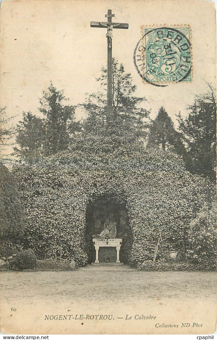 CPA Nogent le Rotrou Le Calvaire