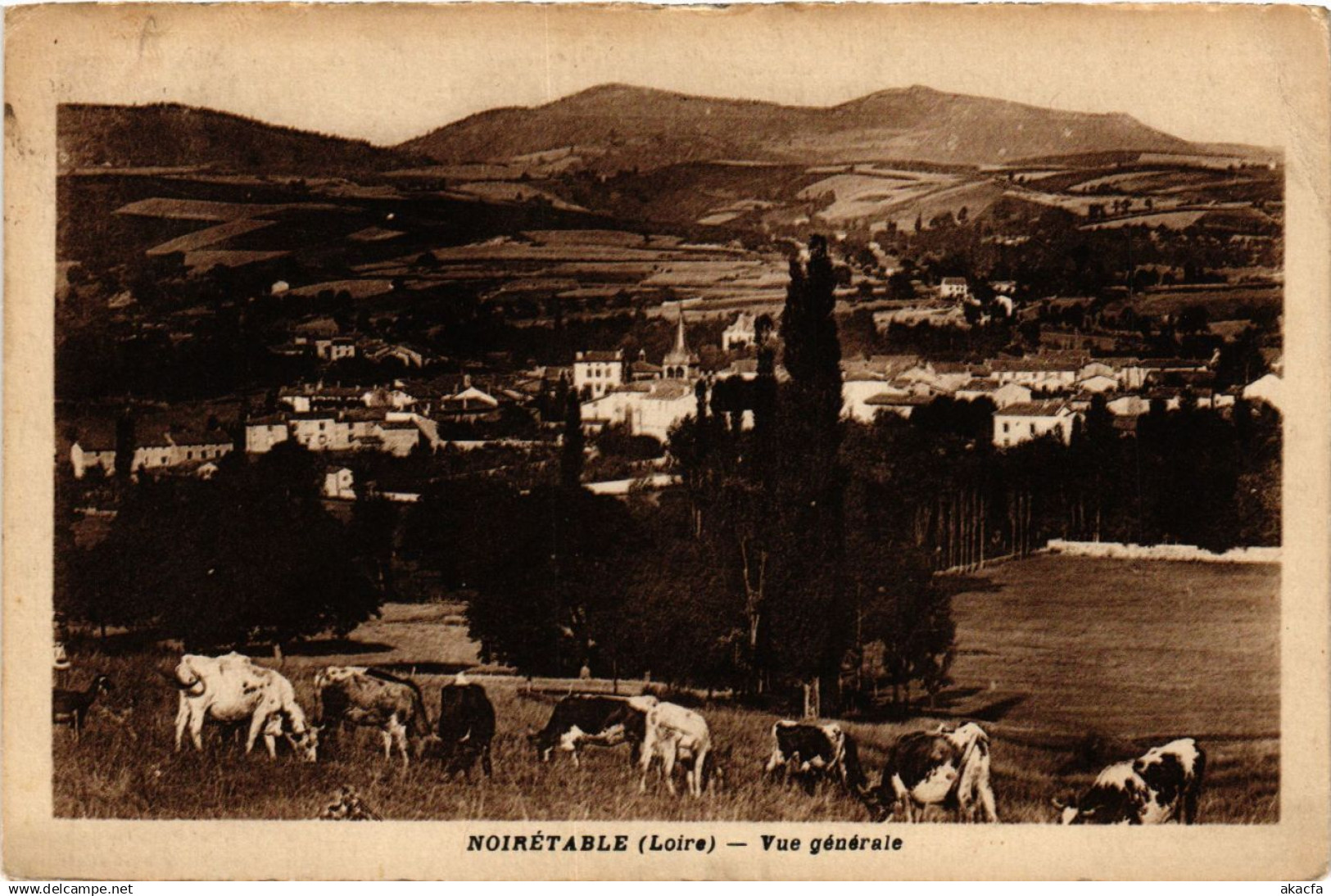 CPA NOIRETABLE - Vue générale (578518)