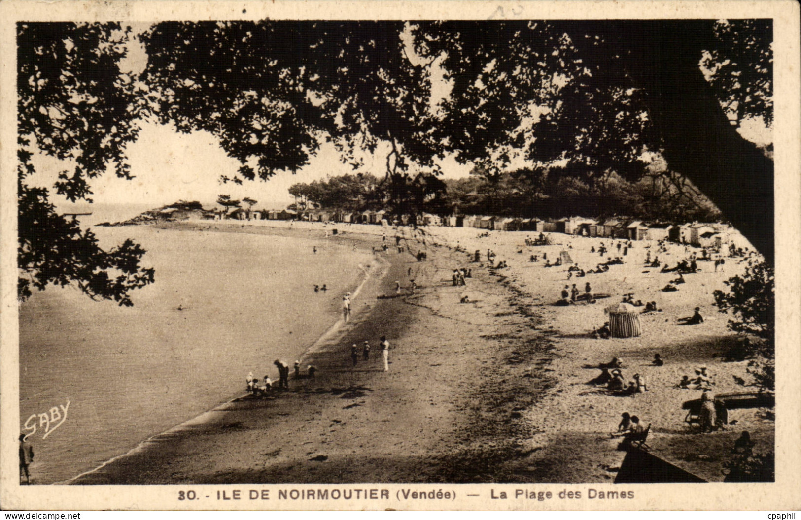 CPA Noirmoutier La plage des Dames