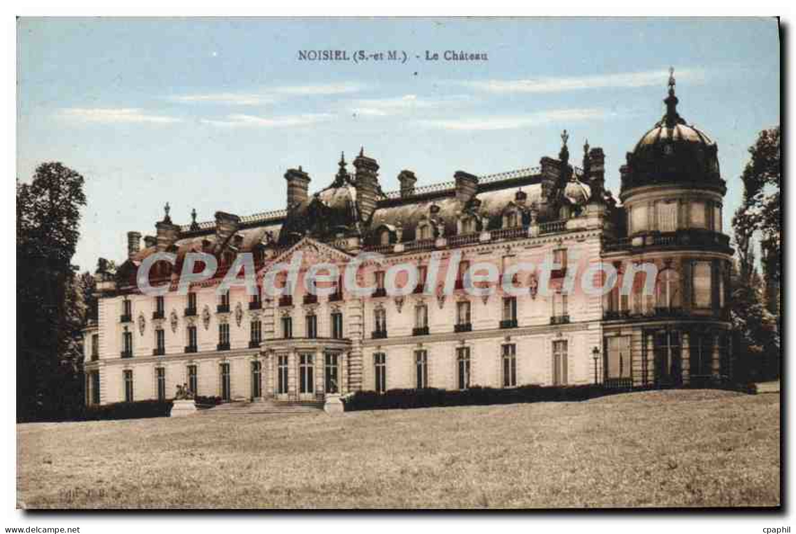 CPA Noisiel Le Château