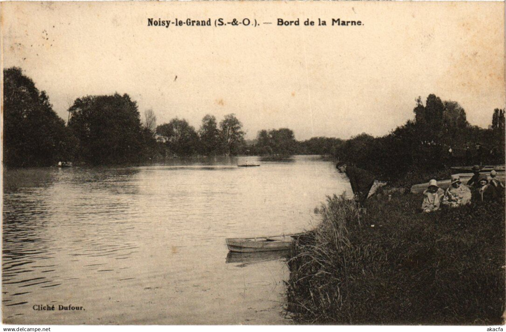 CPA NOISY-le-GRAND Bord de la Marne (1353082)