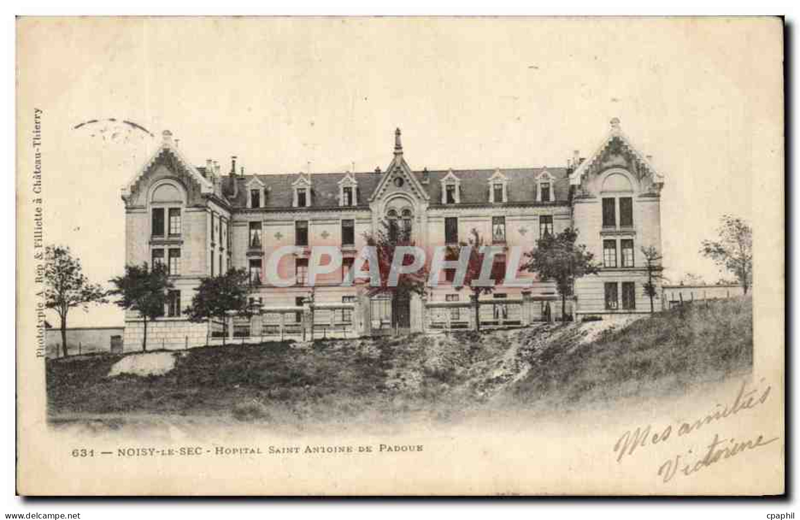 CPA Noisy Le Sec Hopital Saint Antoins De Padoue