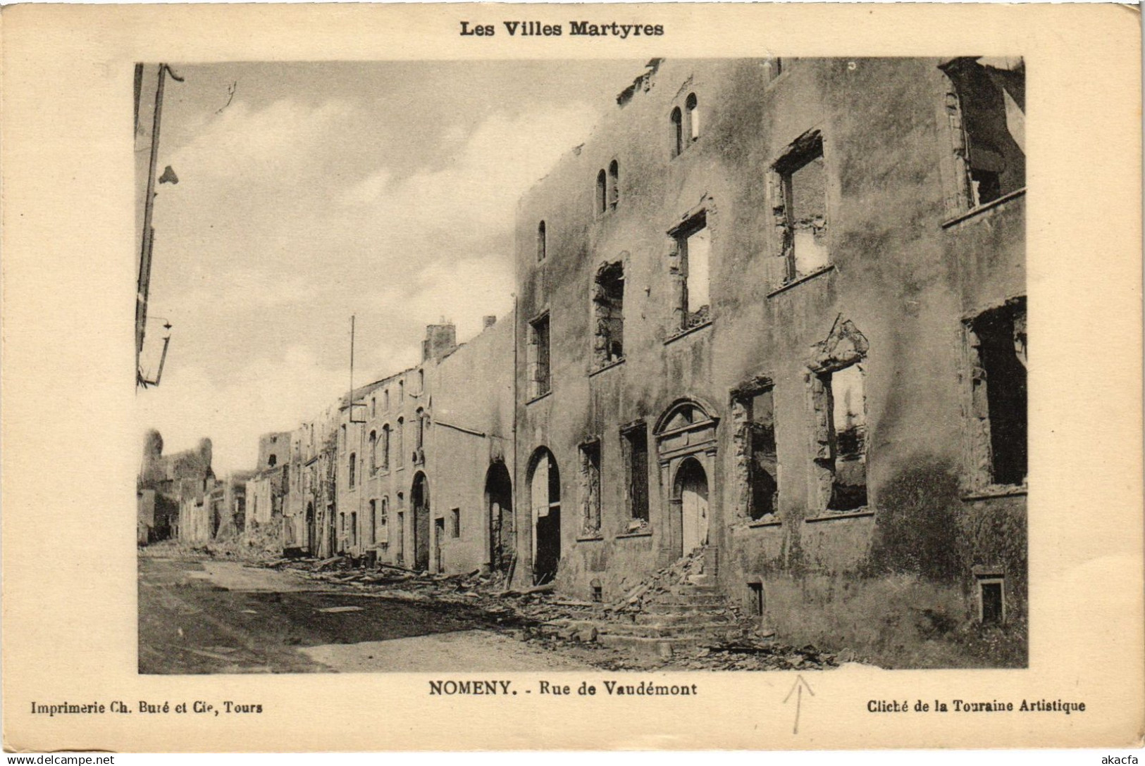 CPA Nomeny Rue de Vaudemont (1468204)