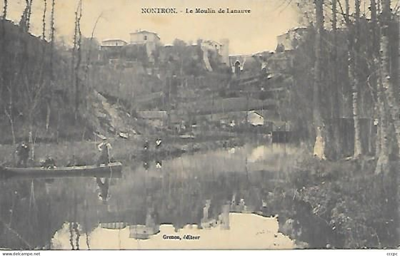 CPA Nontron Le Moulin de Lanauve