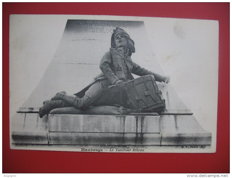 CPA    Nord   -  Maubeuge  " Le Tambour Sthrau   "
