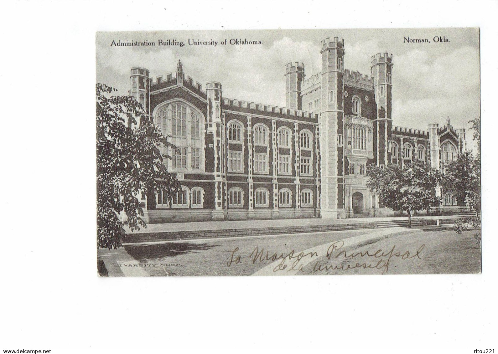 cpa - Norman - Administration Building, Cars - University of Oklahoma