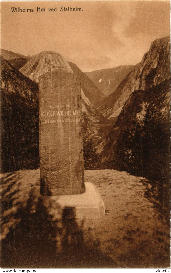 CPA NORWAY-Wilhelms Höi ved Stalheim (332566)