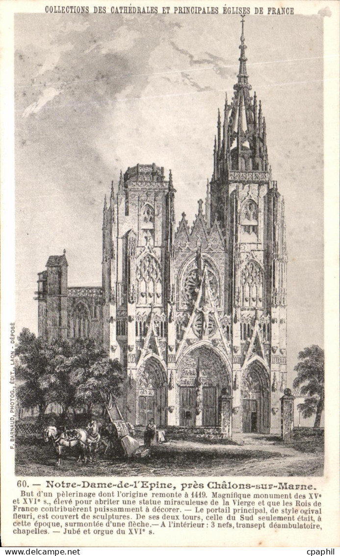CPA Notre Dame De l'Epine Pres Chalons Sur Marne