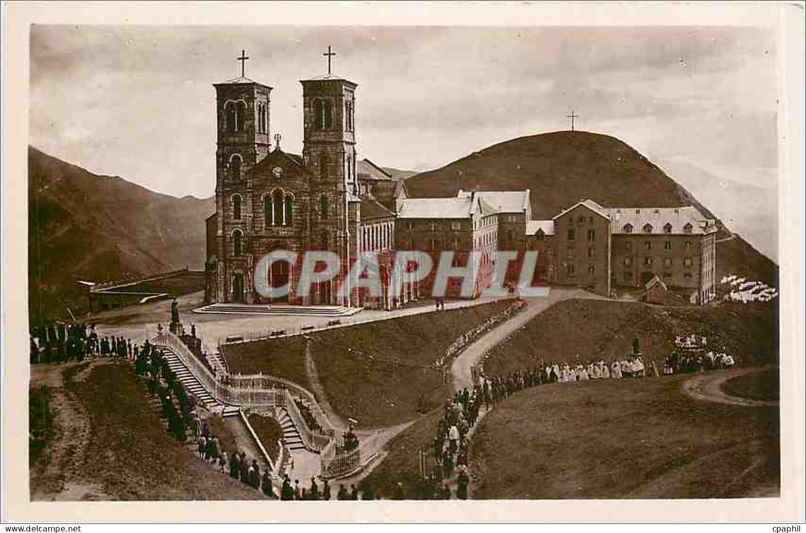 CPA Notre Dame de la Salette La Basilique