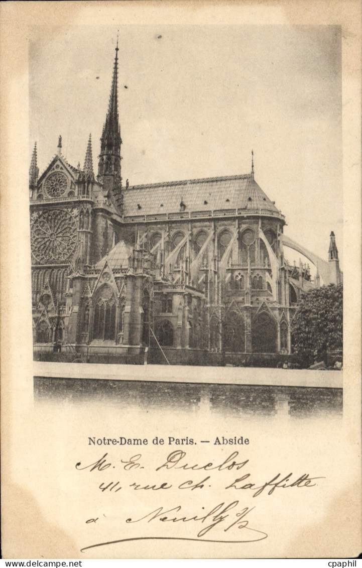 CPA Notre Dame de Paris Abside