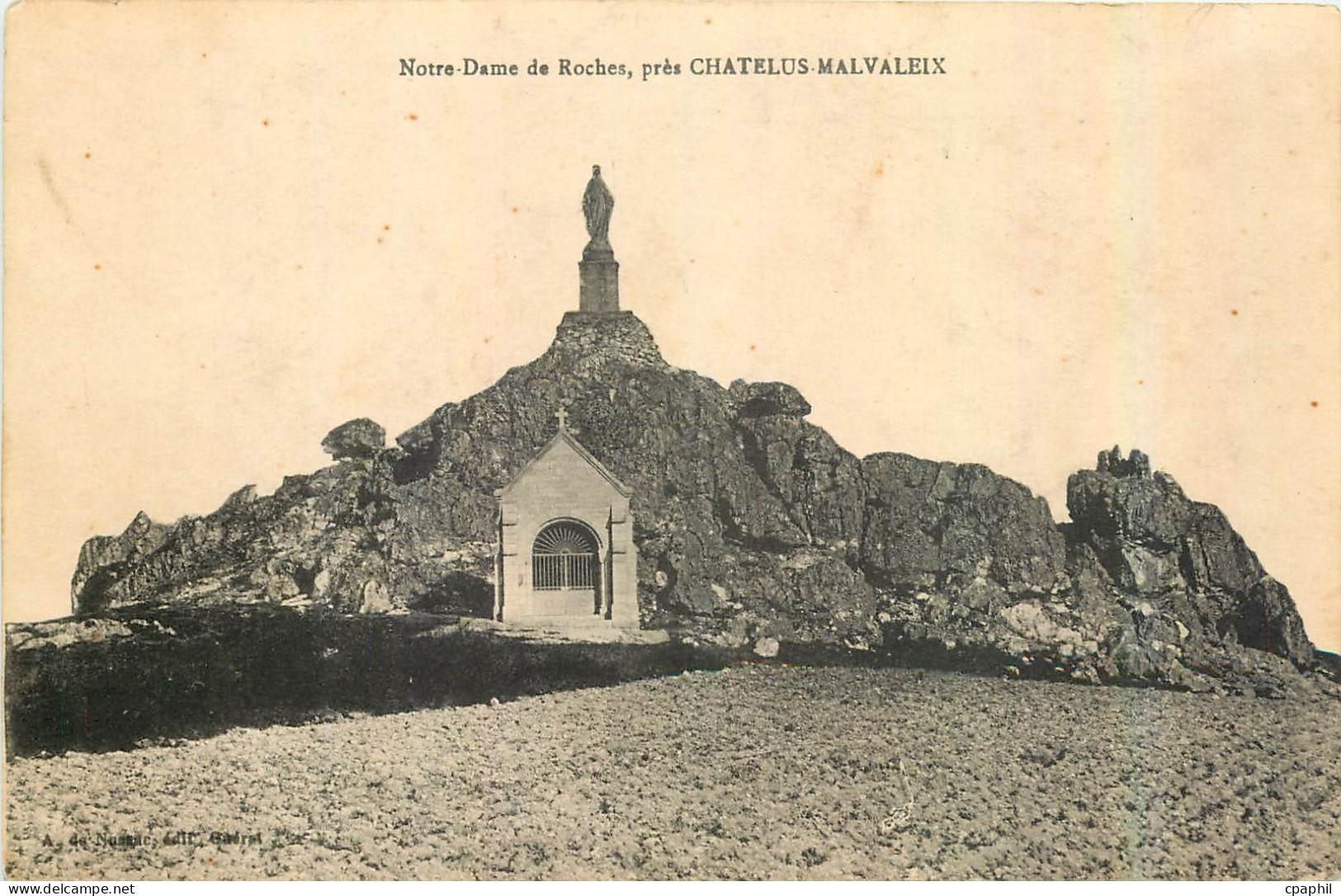 CPA Notre Dame de Roches pres Chatelus Malvaleix