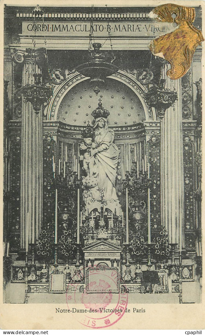 CPA Notre Dame des Victoires de Paris