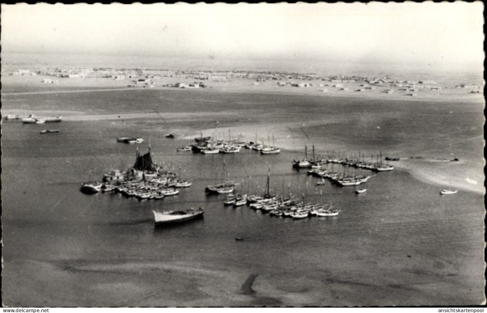CPA Nouadhibou Port Etienne Mauretanien, La Baie du Repos